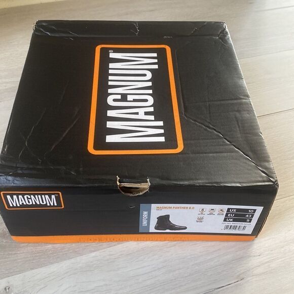 MAGNUM PANTHER 8.0 BOOTS BLACK‎ SIZE 10 NWT IN BOX main image 5